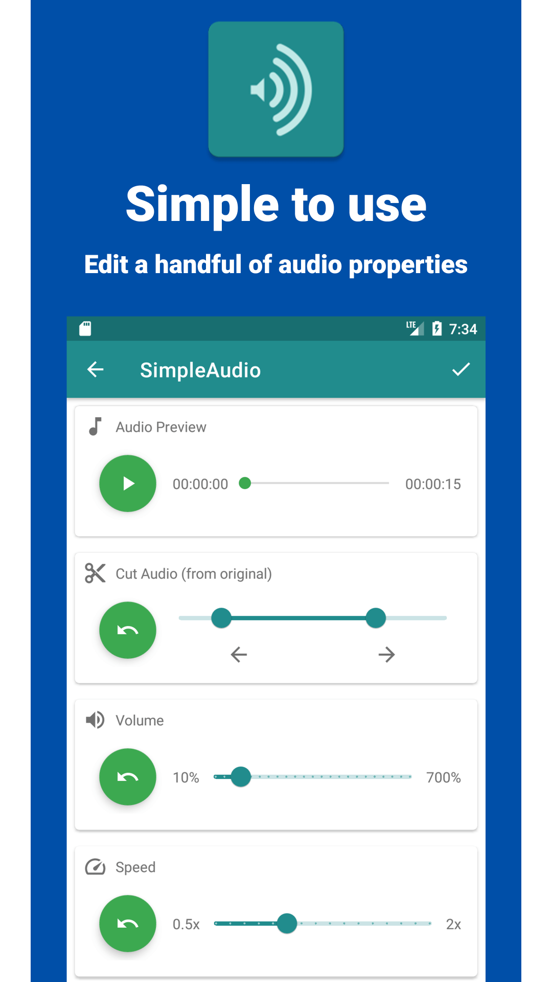 Audio Simple SimpleAudio - Audio editing made easy - App on Amazon Appstore