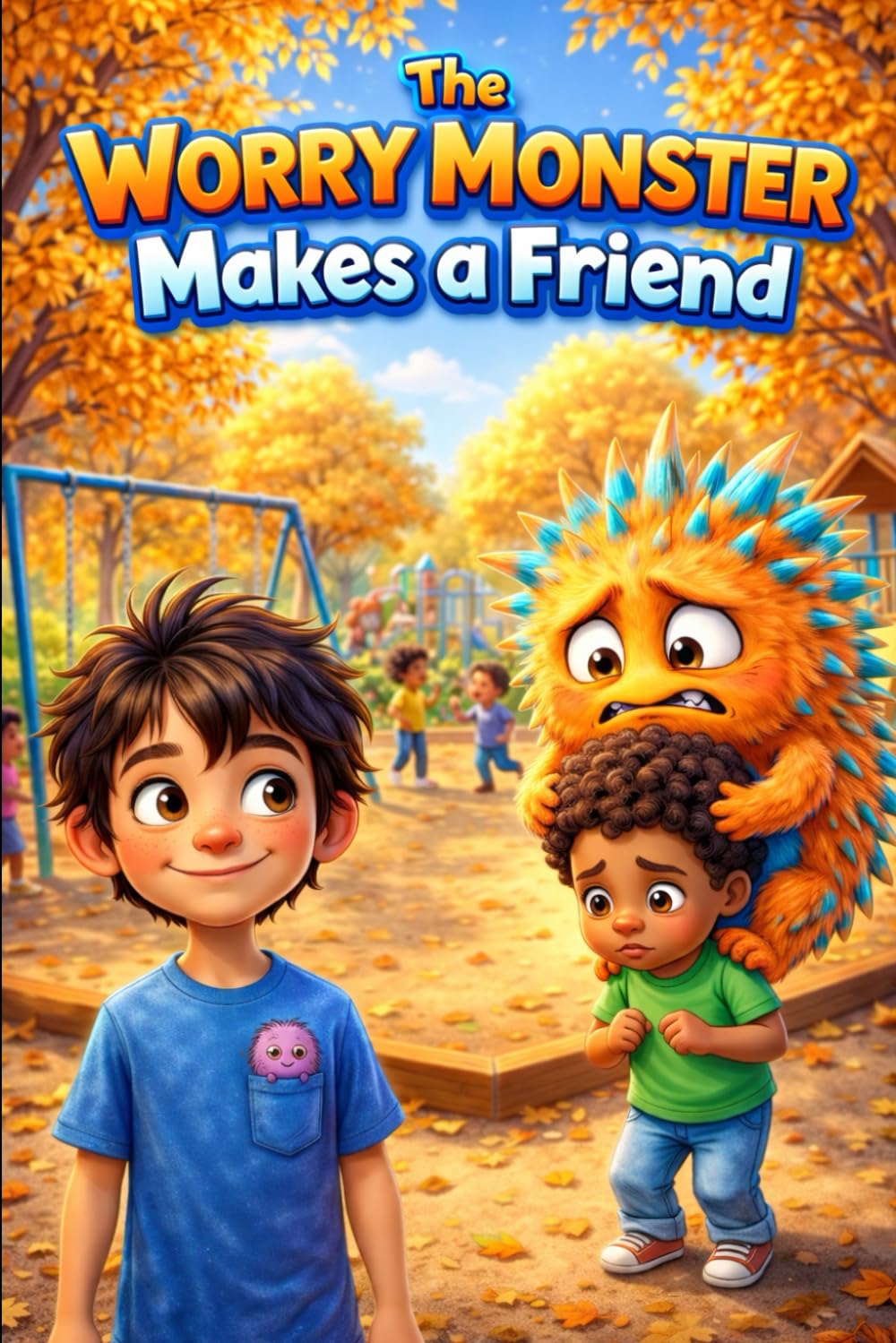 The Worry Monster Makes a Friend: A Calming Story to Help Kids Face Their Biggest Fears and Make New Friends (Milo and Friends)