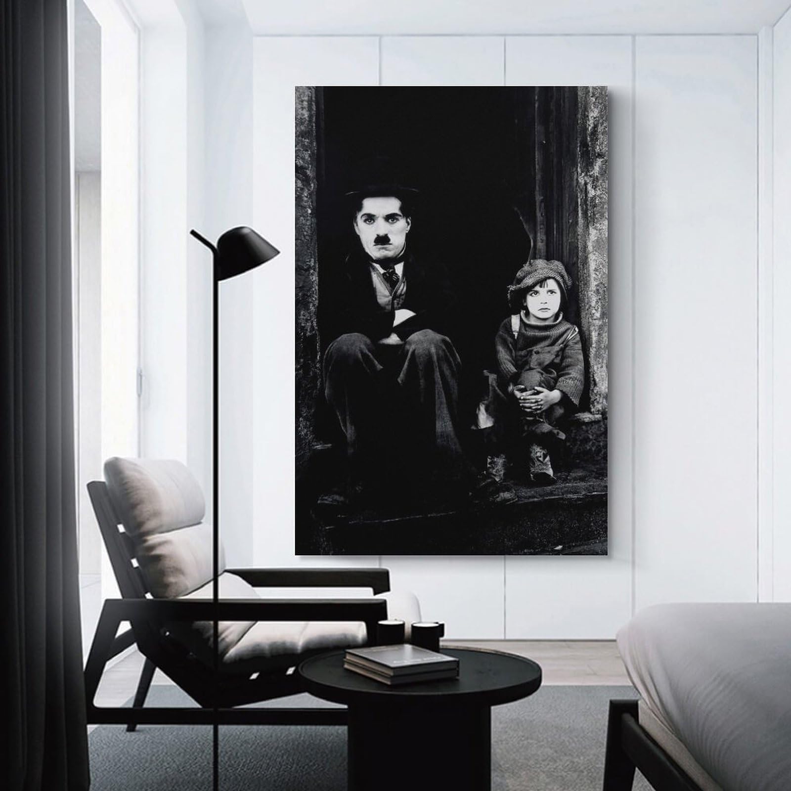Charlie-Chaplin - Póster de actor con retrato biográfico (36) obras de arte geniales para pared, lienzo, impresiones para colgar