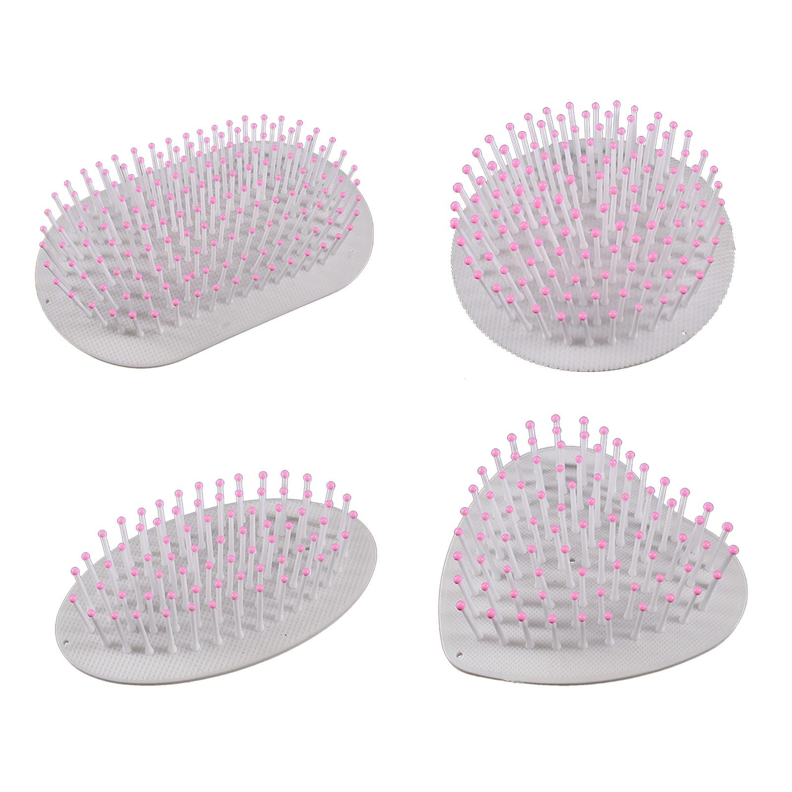NEWFT Airbags Comb Resin Hairbrush Crafts Silicone Mold Nonstick Jewelry Crafts Resin Casting Mould for Comb Brush