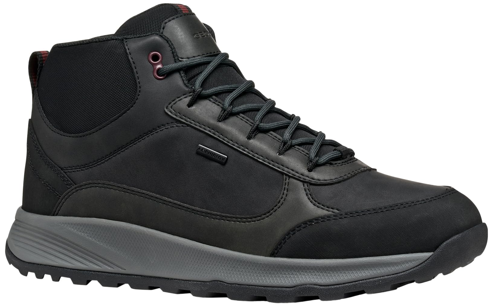Geox Men U Terrestre B ABX Sneaker, Black, 10 UK
