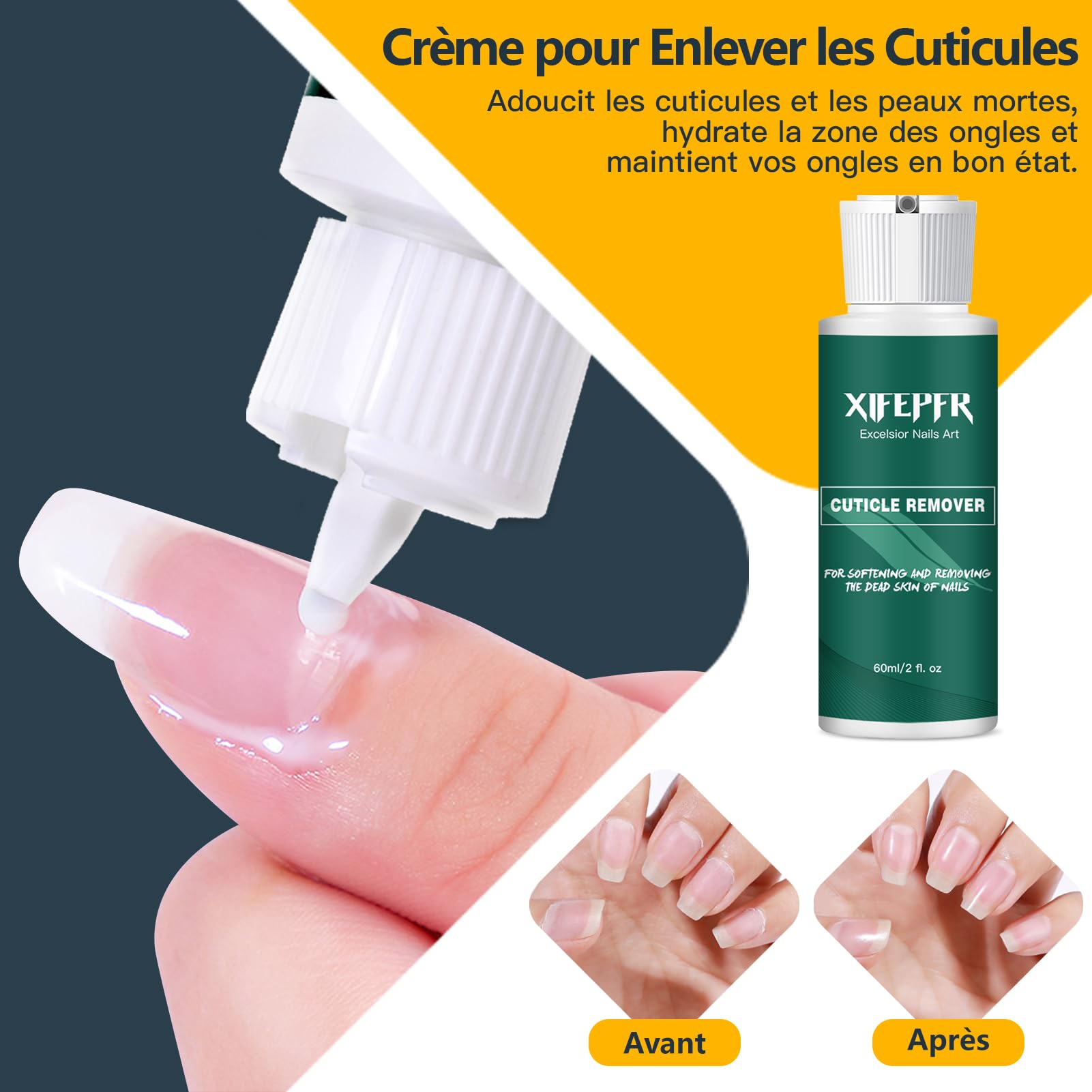 XIFEPFR Kit Manucure - Crème Remover de Cuticules, Kit Pédicure 19 Pièces, Kit Toilettage Professionnel Avec Étui Voyage Noir, Kit Ongles Acier Inoxydable Pour Hommes Et Femmes, Cadeaux Pour Femmes