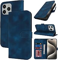 Vista 70 de Funda tipo cartera para iPhone XR con tarjetero para iPhone Xr para mujeres y hombres, ranuras para tarjetas de piel sintética con hebilla Oro Rosa