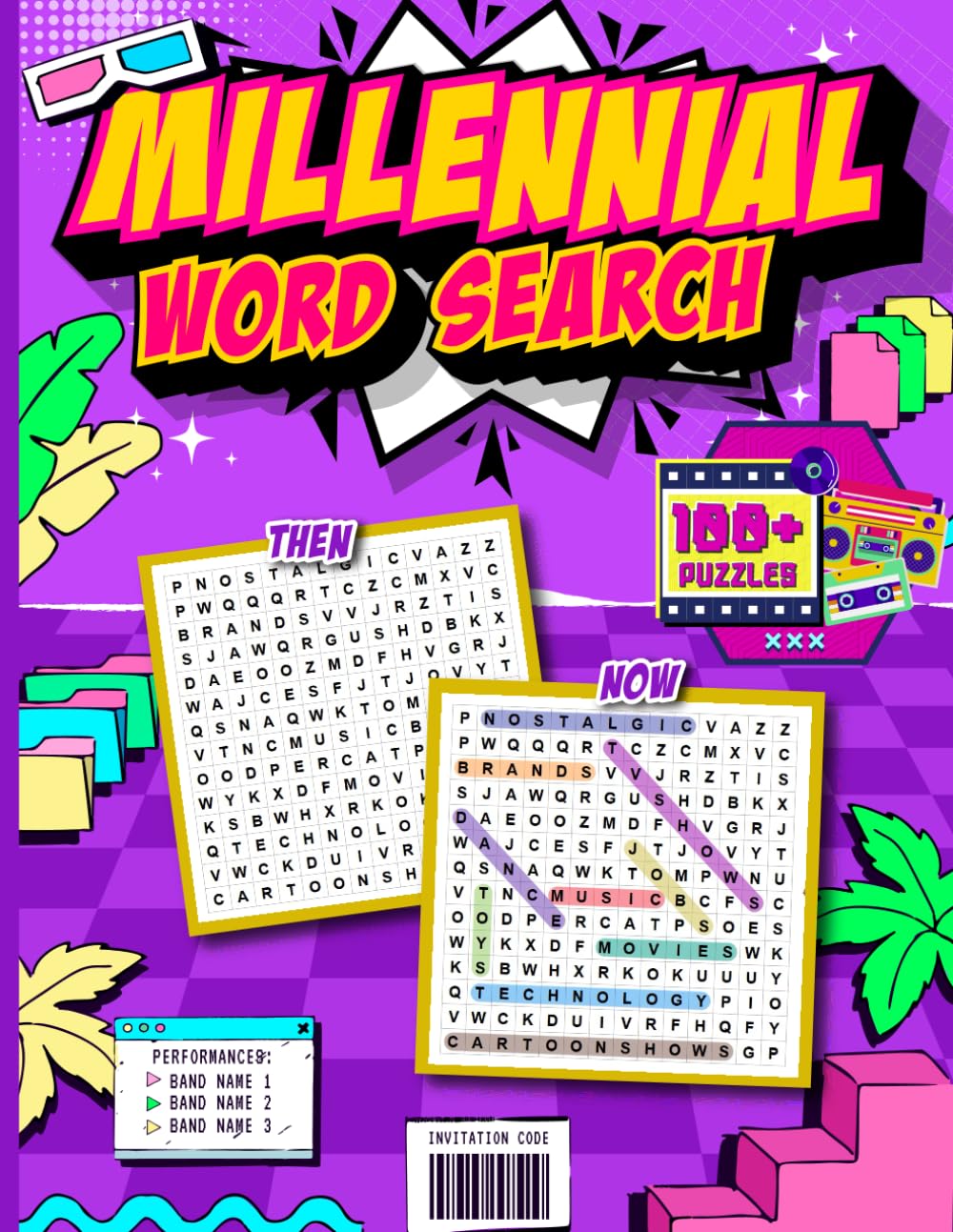 Millennial Word Search: 1981-1996
