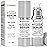 Super Vitamin C Serum for Women Over 70: Niacinamide, Vitamin C, Hyaluronic Acid, Peptides, Vitamin E, Caffeine, Bakuchiol, Hydrating, Lifting, Wrinkle & Age Spots Reduction Pack of 2