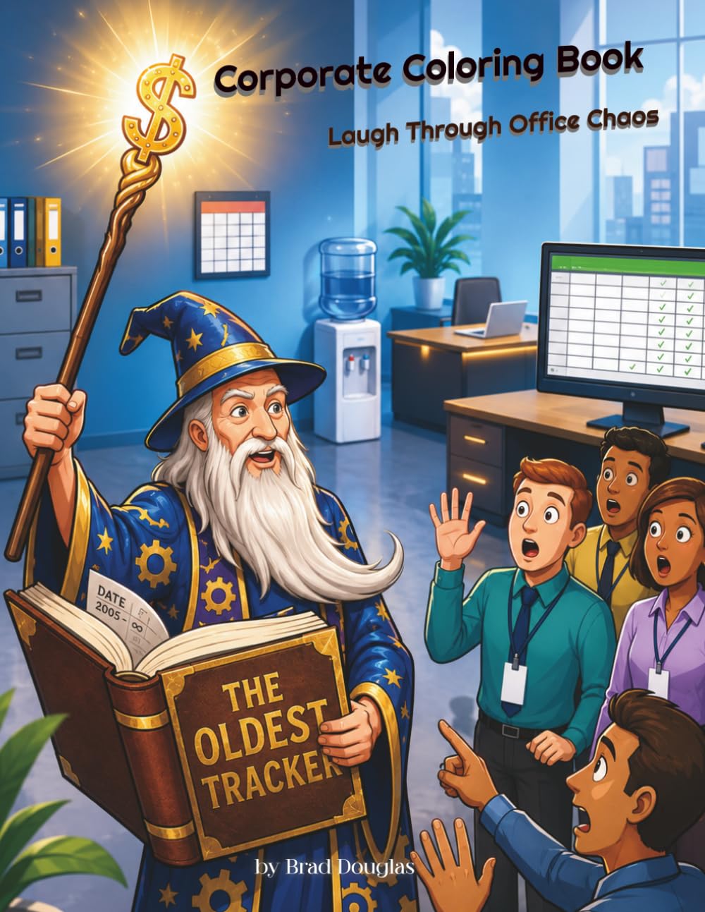Corporate Coloring Book: Laugh Through Office Chaos