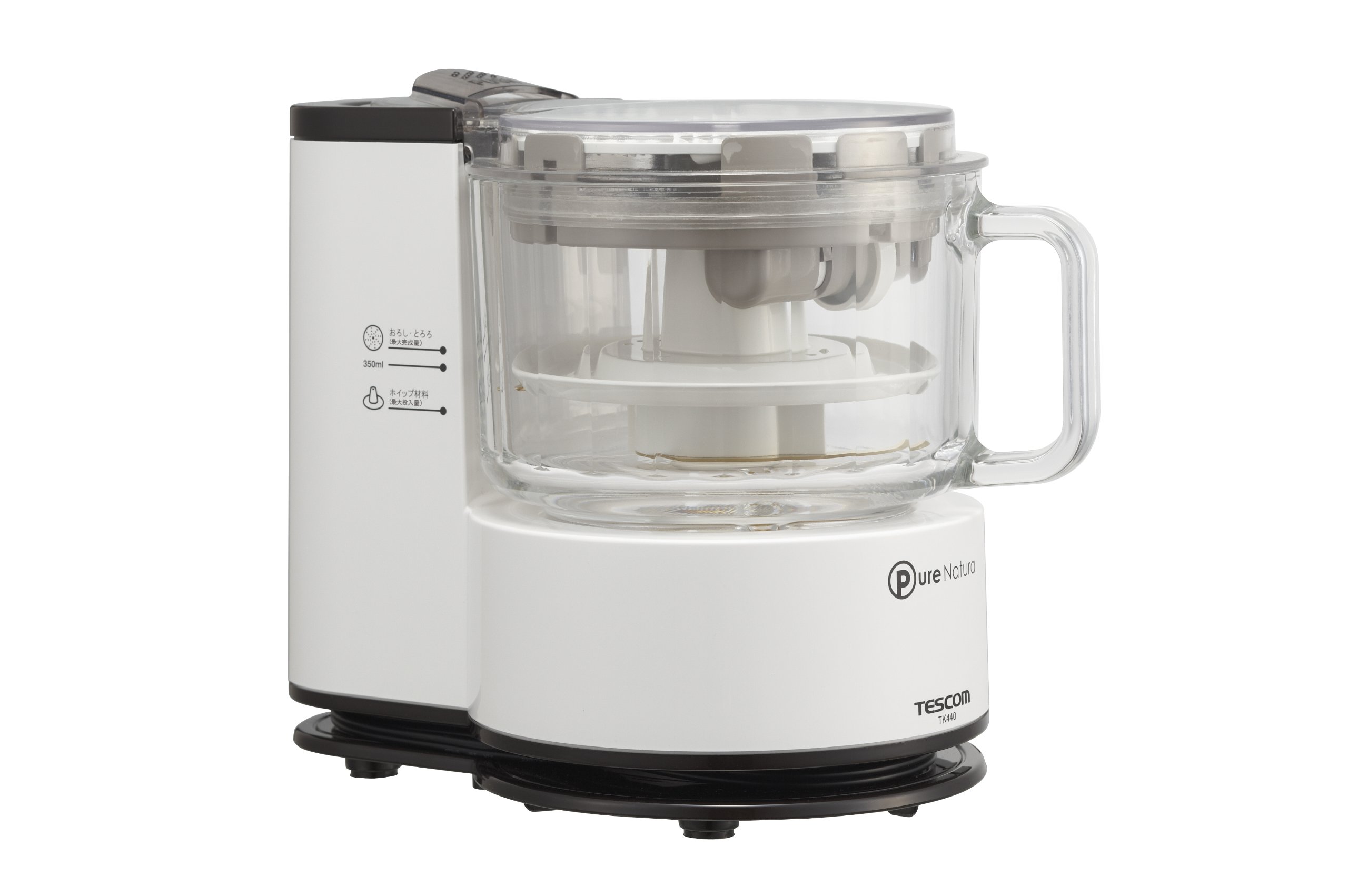 テスコム (TESCOM) フードプロセッサー PureNatura ホワイト TK440-W  