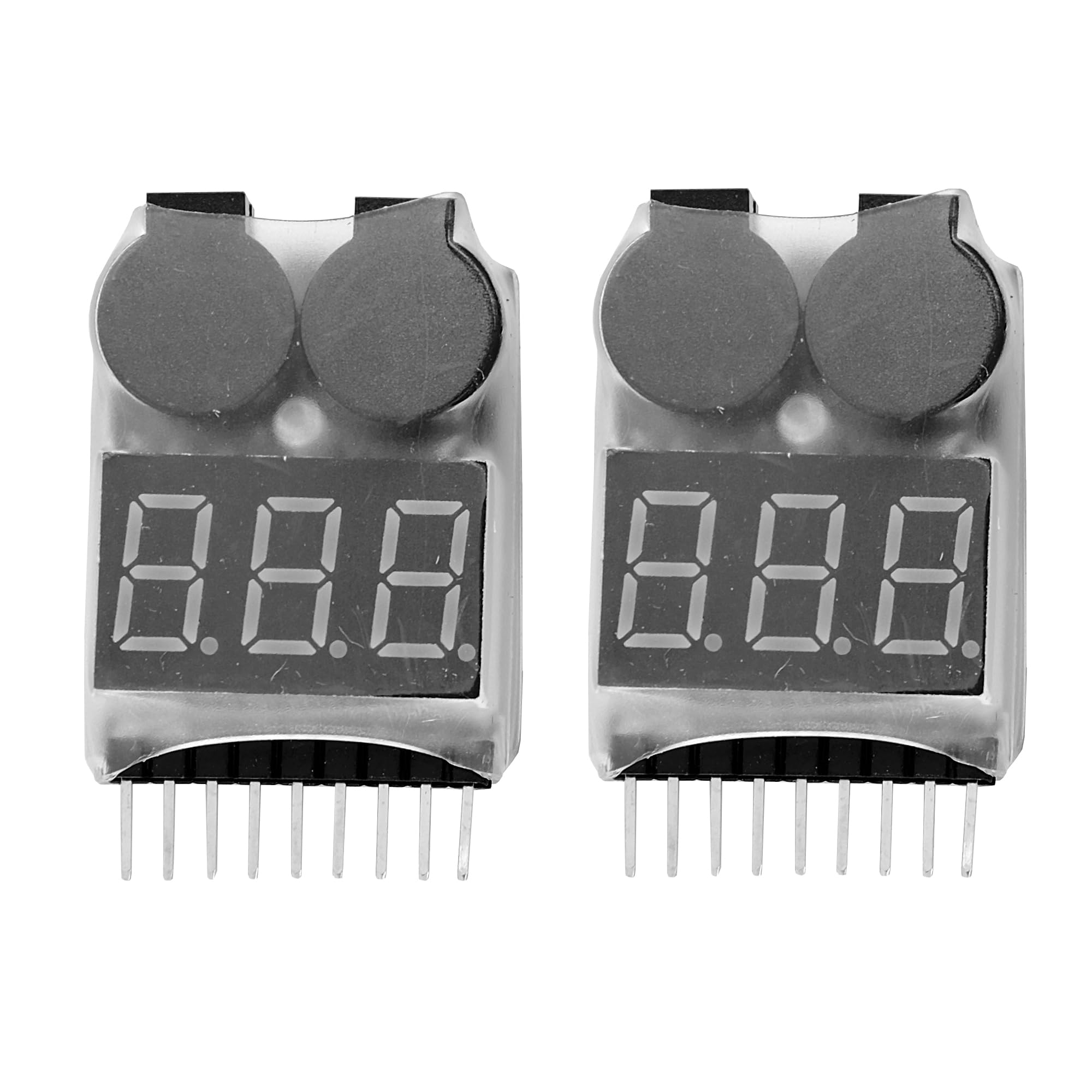 1-8S & 1-6S RC Lipo Battery Voltage Tester with Low Voltage Alarm & Reverse Connection Protection-image-33