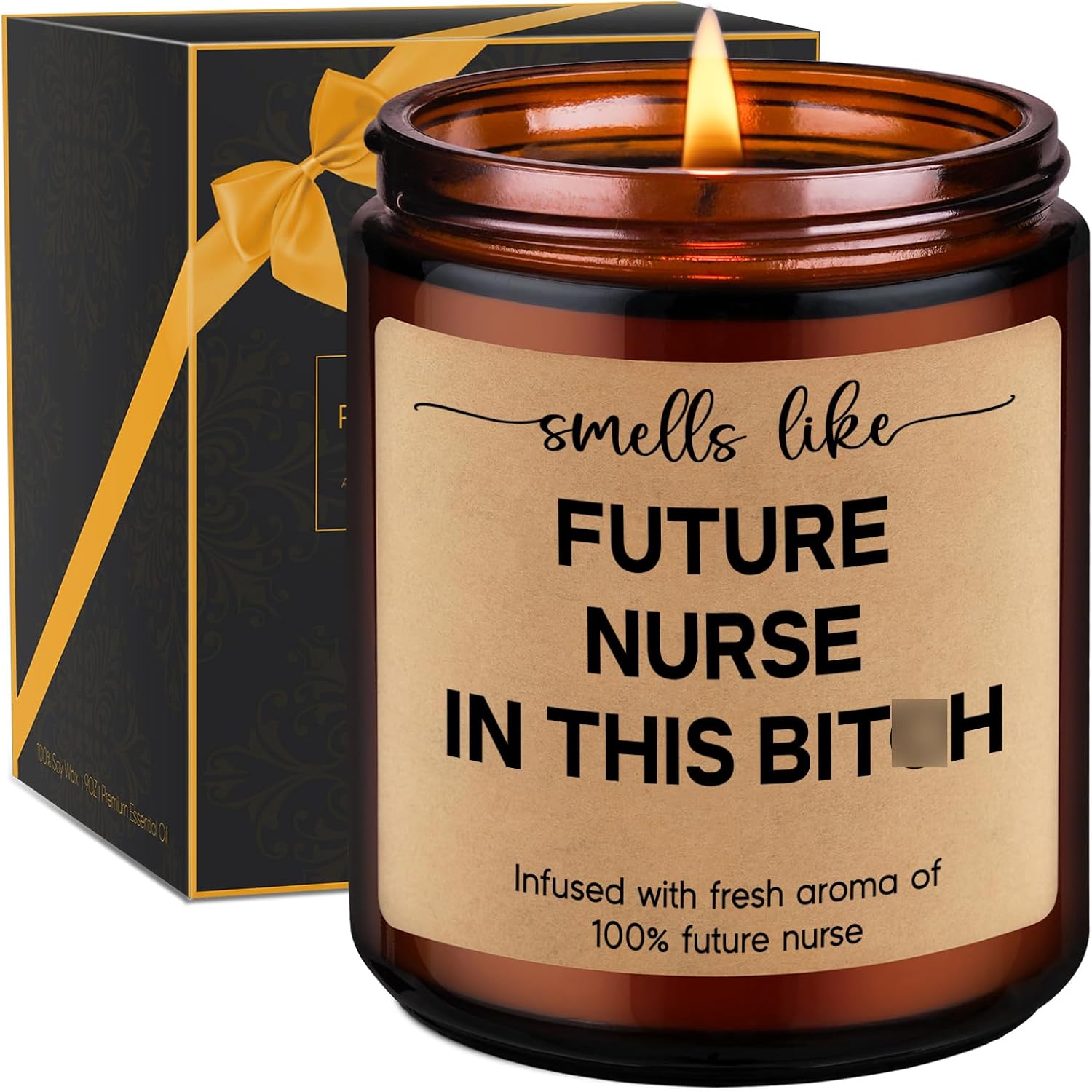 GSPY Scented Candles Future Nurse Gifts, Funny Nurse