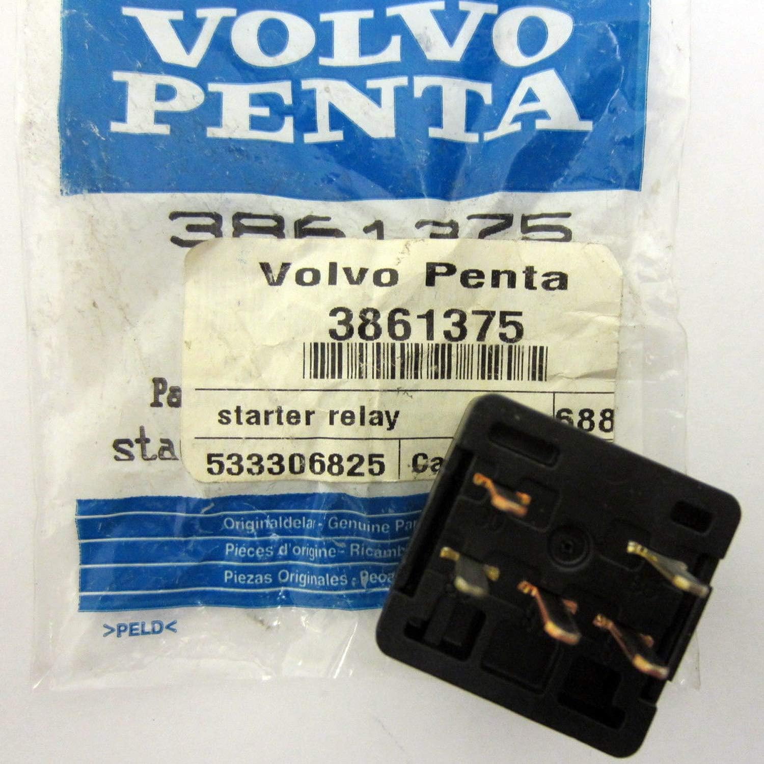 Volvo Starter Relay 3861375 + Free Shipping