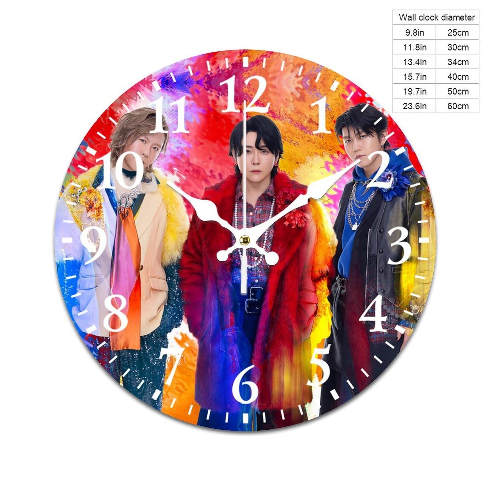 ヘレンド　ウォールクロック　壁掛け時計　掛け時計　アポニーグリーン　動作品　中古 Amazon.co.jp: ミセス・グリーン・アップル 時計 壁掛け時計 PVC 静音