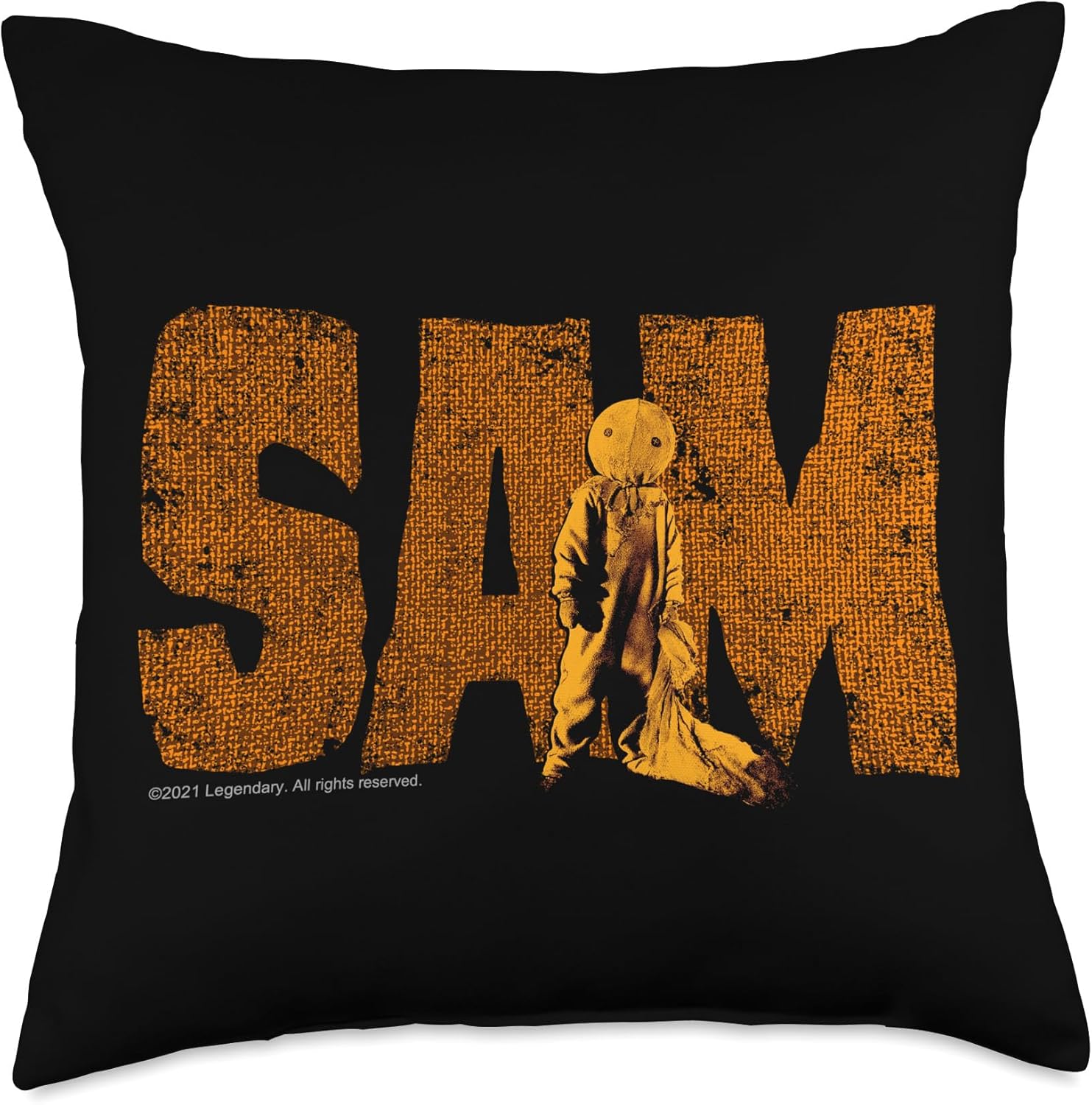Trick ‘R Treat – Standing Sam Throw Pillow
