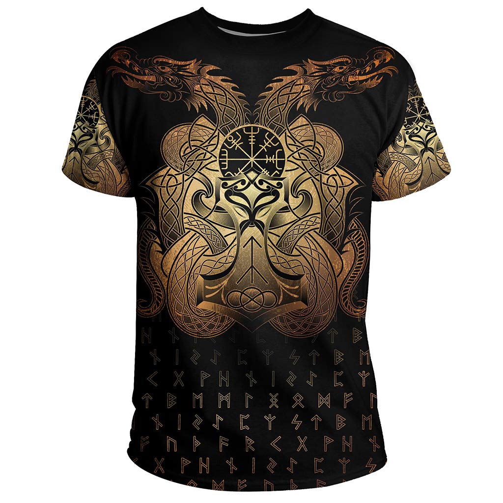 T-Shirt Viking Mythologie Nordique 3D Finition Premium