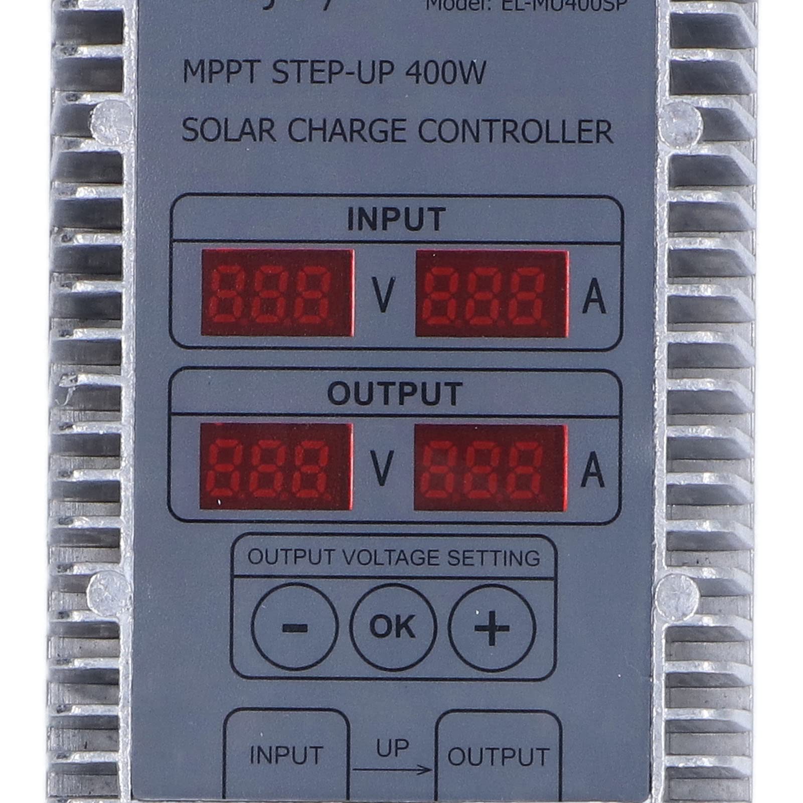 Contrôleur Charge Solaire Mppt Boost 400w Étanche Affichage Led Pour Panneaux Photovoltaïques Énergie Renouvelable