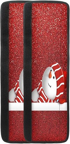 INSTANTARTS - Protector de puerta para horno, lavavajillas, diseño de muñeco de nieve de Navidad con estampado de muñeco de nieve, para horno,