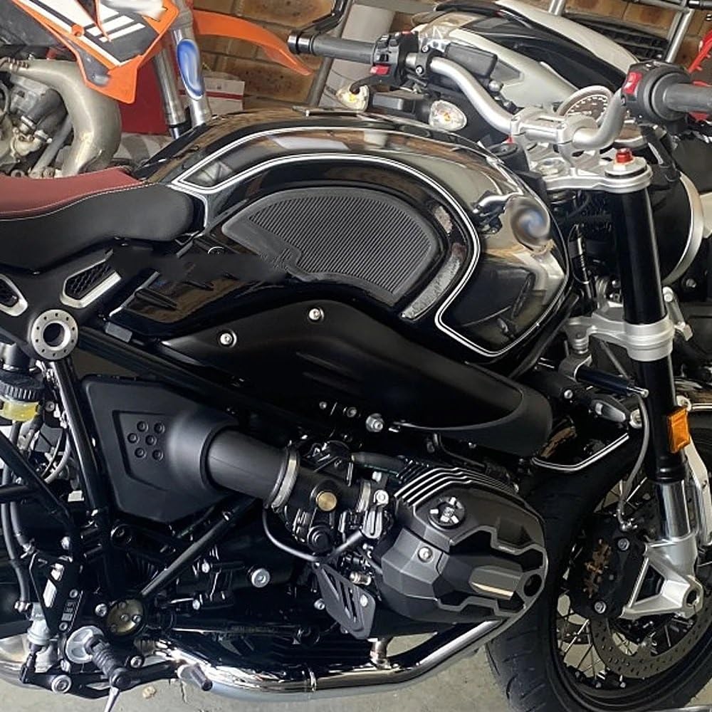 Pasuje do R9T RNINET Urban R NINET NINE T RnineT Racer Scrambler motocykl ochraniacze na kolana Pad boczne gumowe klocki na zbiornik paliwa Tarcza zbiornika paliwa