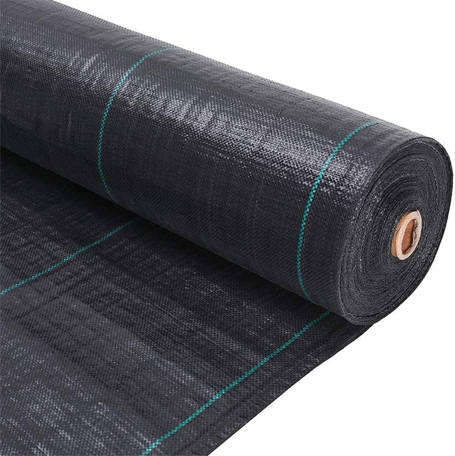 GARFANS Garden Weed Barrier Landscape Fabric 3ft x 250ft 5oz Premium Heavy Duty Weed Barrier High Permeability Woven Weed Gardening Ground Cover Weed Cloth for Greenhouse Flower Bed,Black