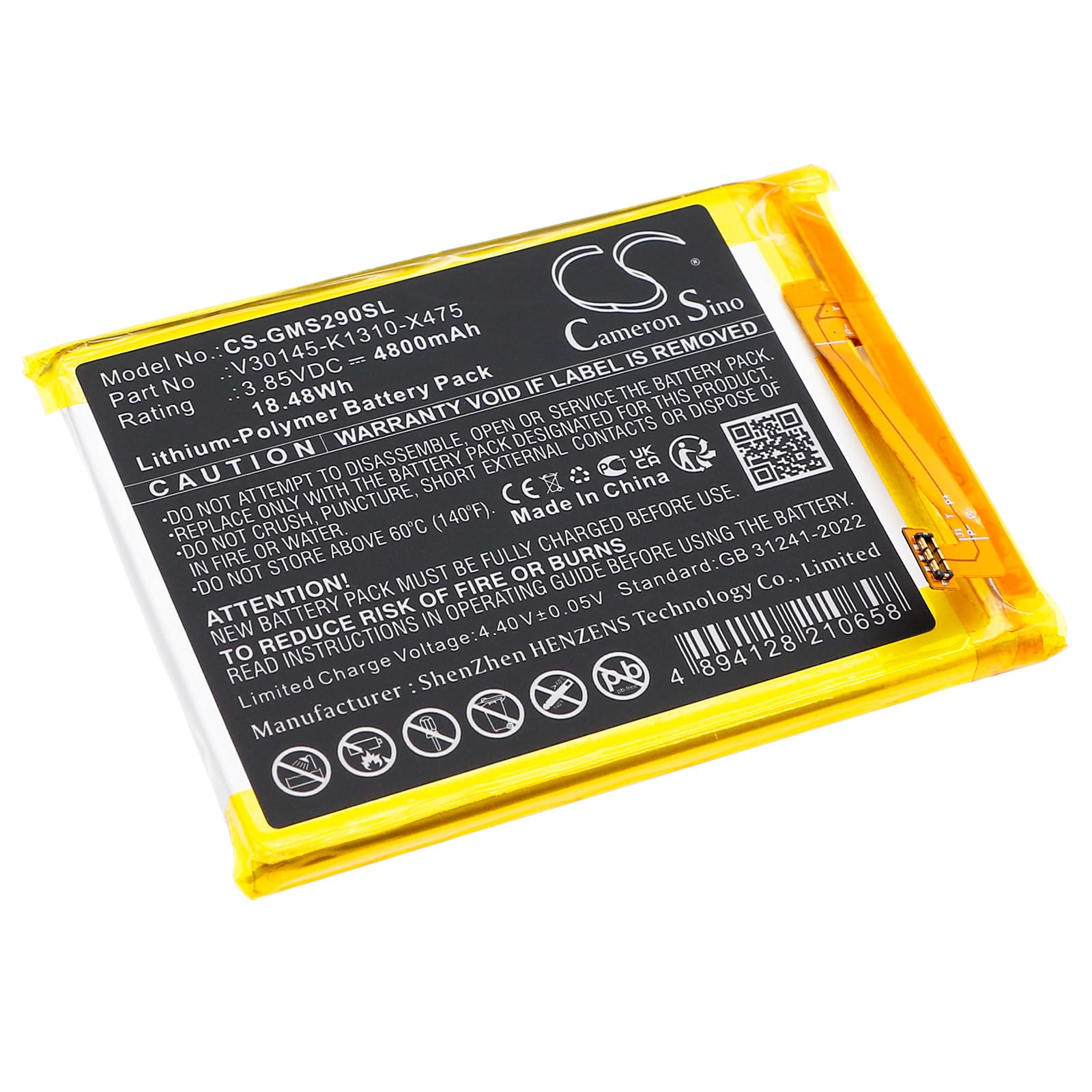 850mAh Batteria per Siemens Gigaset Openstage SL4/SL4 Professionale