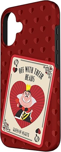 Miniatura 2 de iPhone 16 Disney Villains The Queen of Hearts Off With Their Heads - Carcasa roja
