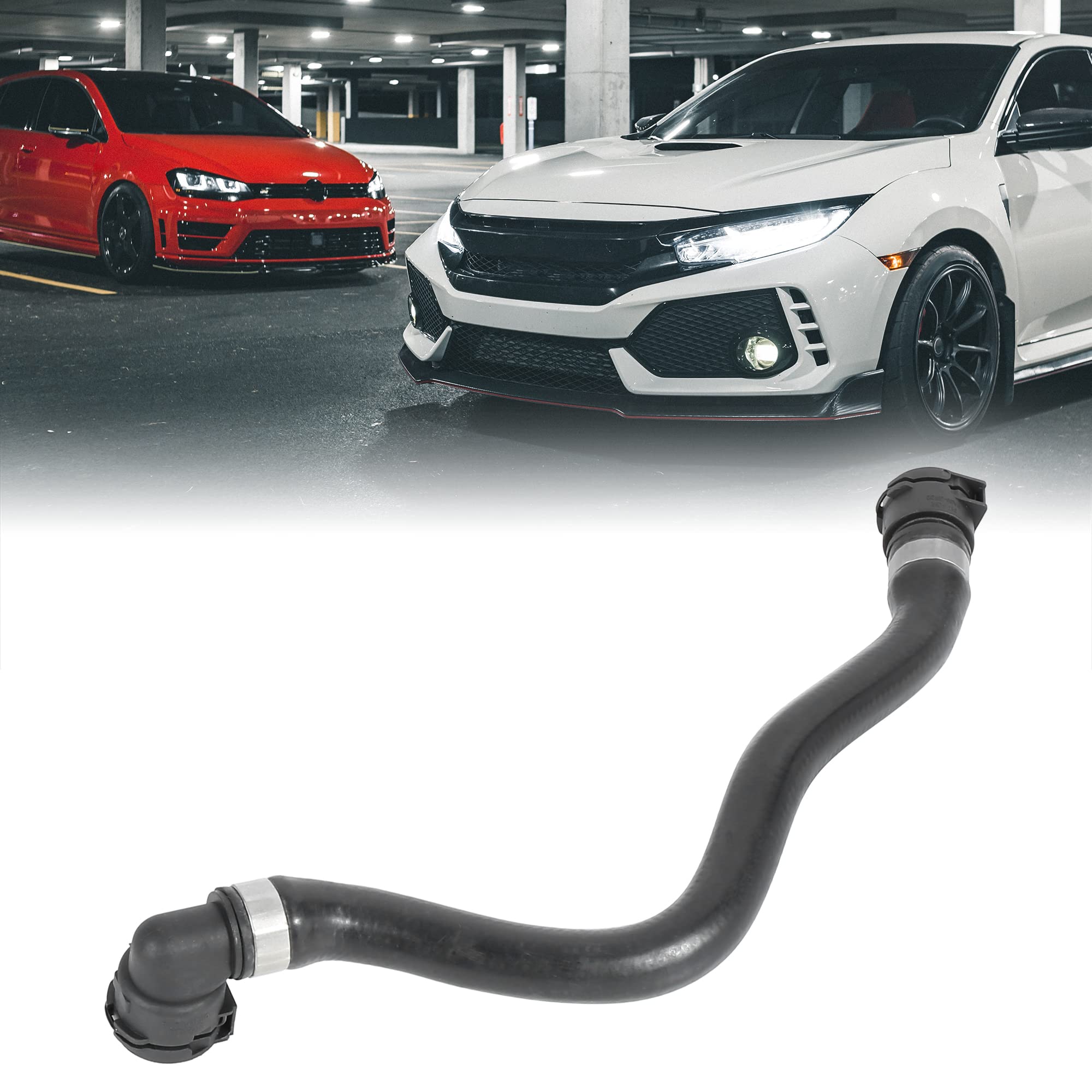 Amazon.com: X AUTOHAUX Radiator Coolant Water Hose from Expansion 