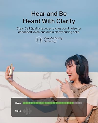 Miniatura 3 de Belkin SoundForm - Auriculares envolventes Bluetooth sobre la oreja  Auriculares con cancelación de ruido ambiental  Inalámbricos con 60 horas de