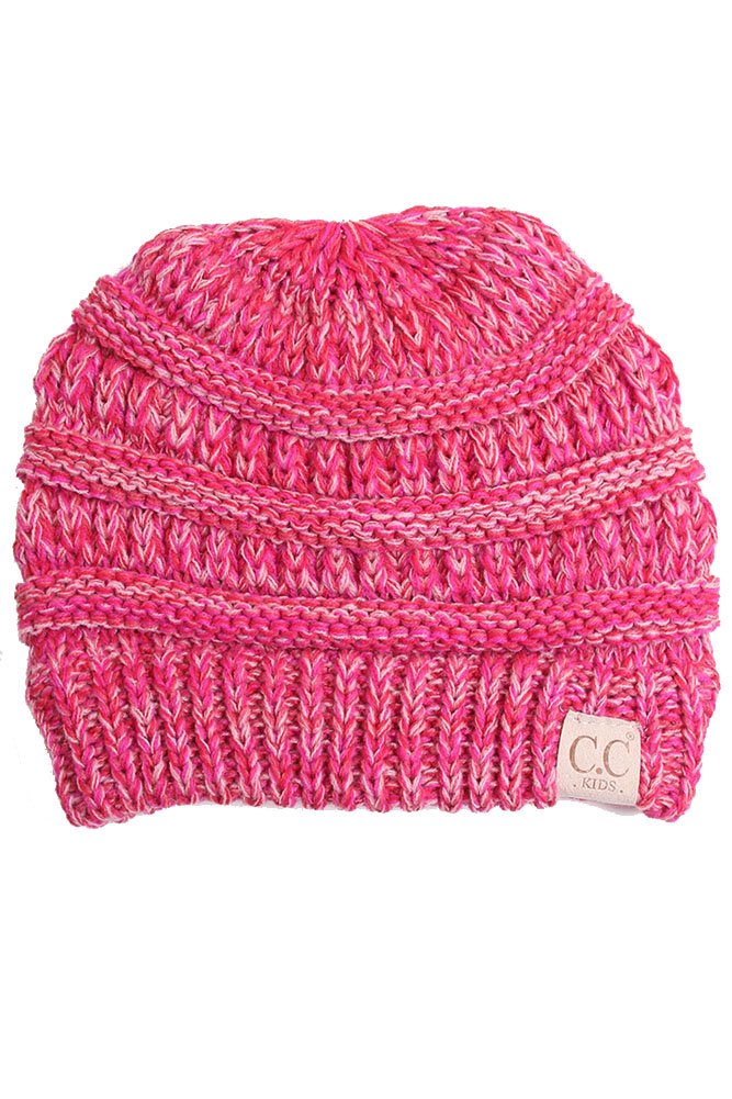 ScarvesMe Toddler Children Kids Girl Boy Ribbed Knit Winter Hat Beanie hat Cap Ages 2-7 (10)