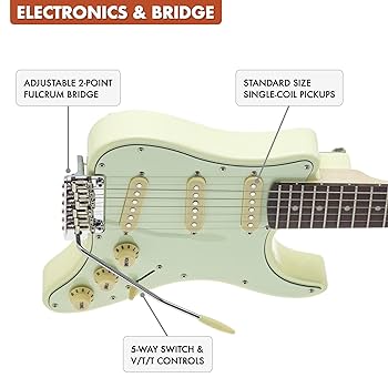 Amazon.com: Traveler Guitar Travelcaster Deluxe Electric