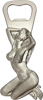 Magnetic Bottle Beer Opener, Church Key Can Punch, Vintage Old-Fashion Mermaid Funny, Solid Reliable for Juice Soda Cap Lift, Fridge Refrigerator Decoration, Bartender Restaurant Party Kitchen Travel