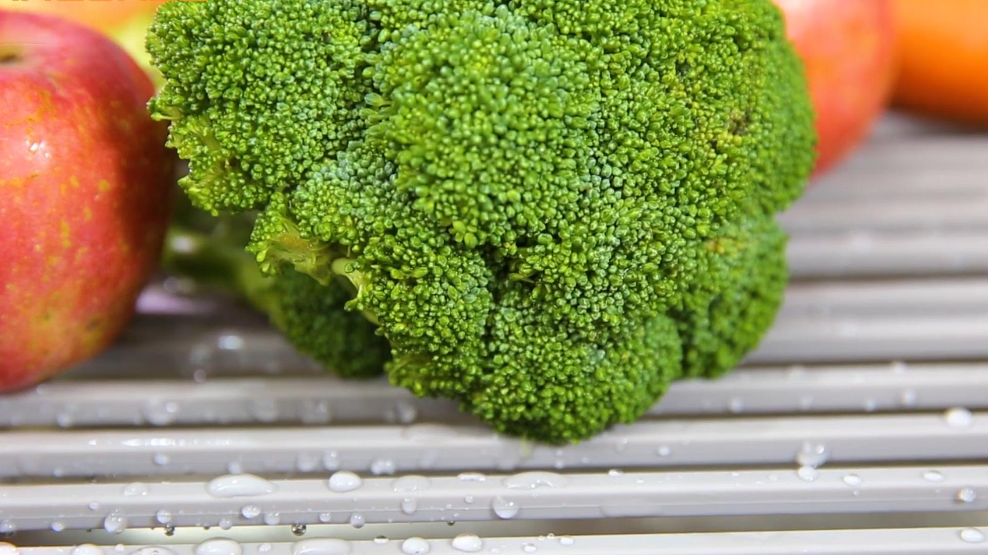 Scolapiatti Pieghevole In Acciaio Inox SUS304 - Organizer Cucina Per Stoviglie E Verdura - Foto 10