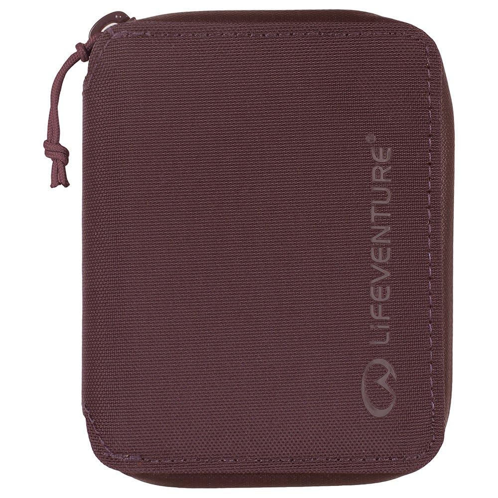 Lifeventure RFiD Protected Zip Bifold Wallet — Slim Wallet for Travel, Eco-Friendly, Recyclable Material