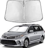 Vista 240 de EcoNour Parasol para Subaru Crosstrek 2013-2015 2016 2017, visera solar para parabrisas delantero y ventana, bloqueador de calor UV y protector