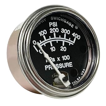 Murphy by Enovation Controls 20BPG-400 B-Series Pressure Murphygage 05702501