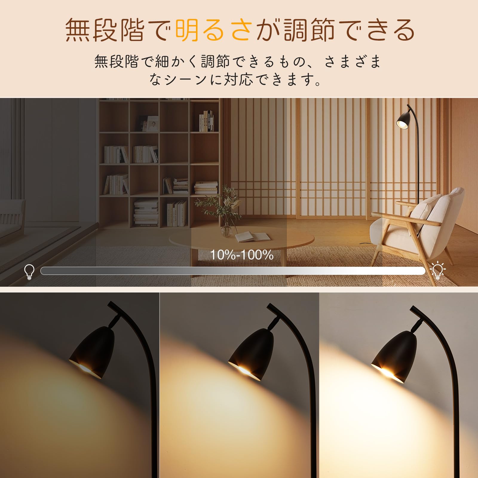Amazon.co.jp : 【2025新登場】 SHANHE フロアライト 間接照明