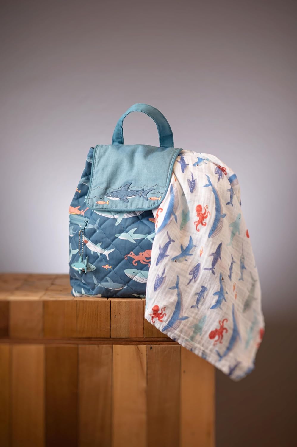 STEPHEN JOSEPH QUILTED BACKPACK ROCKET - Image 6