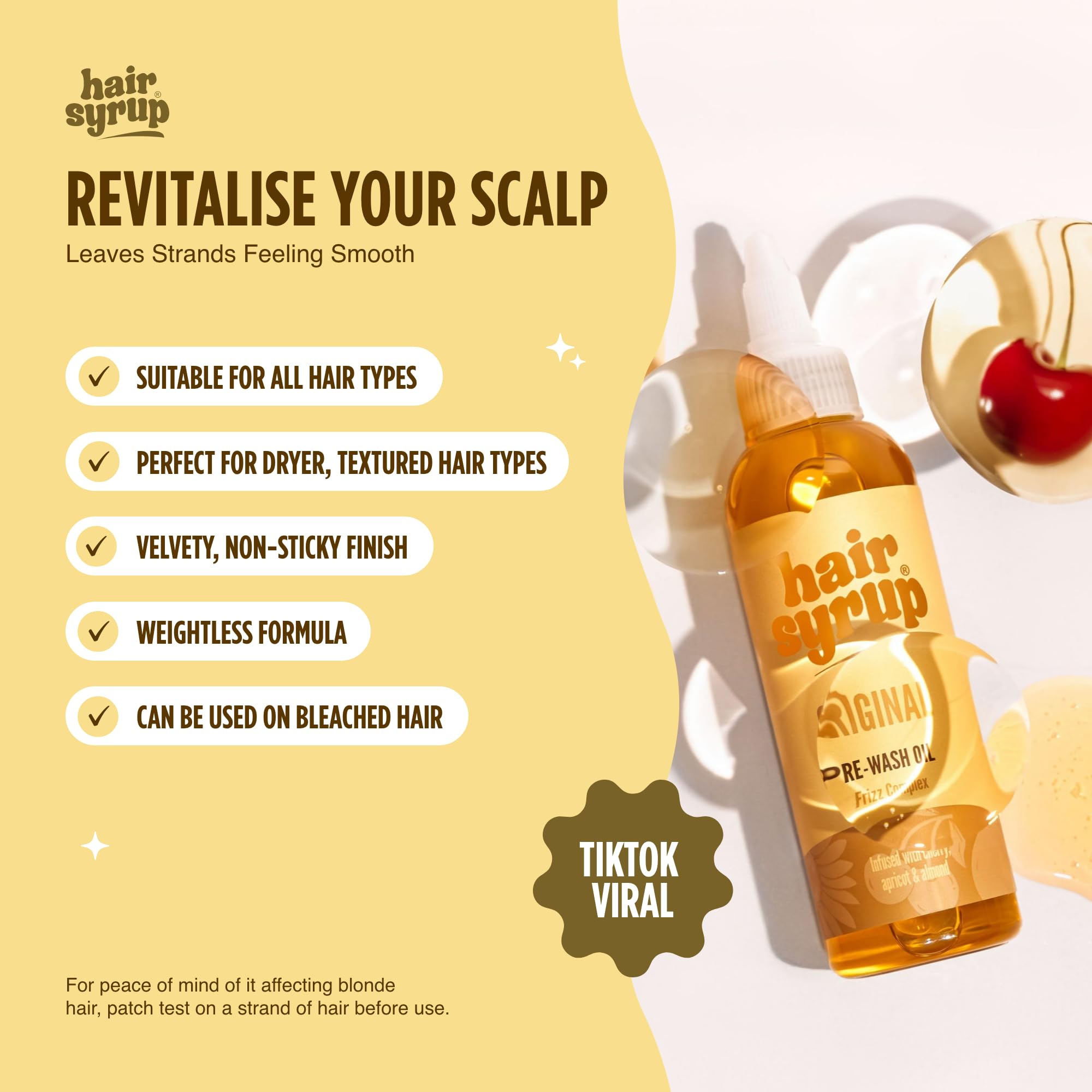 Hair Syrup, Gold, 300 ml (Pack of 1) - Image 3