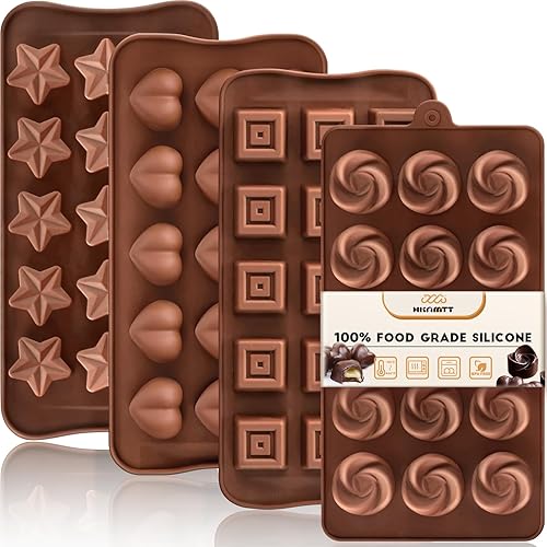 Miniatura 31 de HKNMTT Moldes redondos de silicona, 3 unidades, 12 cavidades de 2.1 pulgadas, cilindro redondo cubierto de chocolate, moldes para hornear