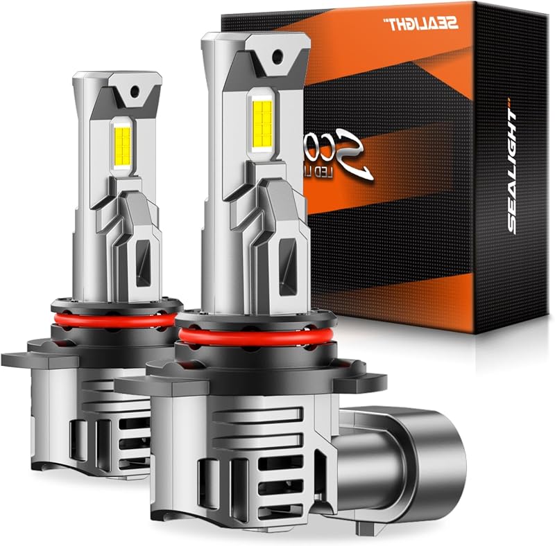 Lâmpadas LED 9012 SEALIGHT para farol de neblina, 30000 lm, branco 6500 K – 2 unidades
