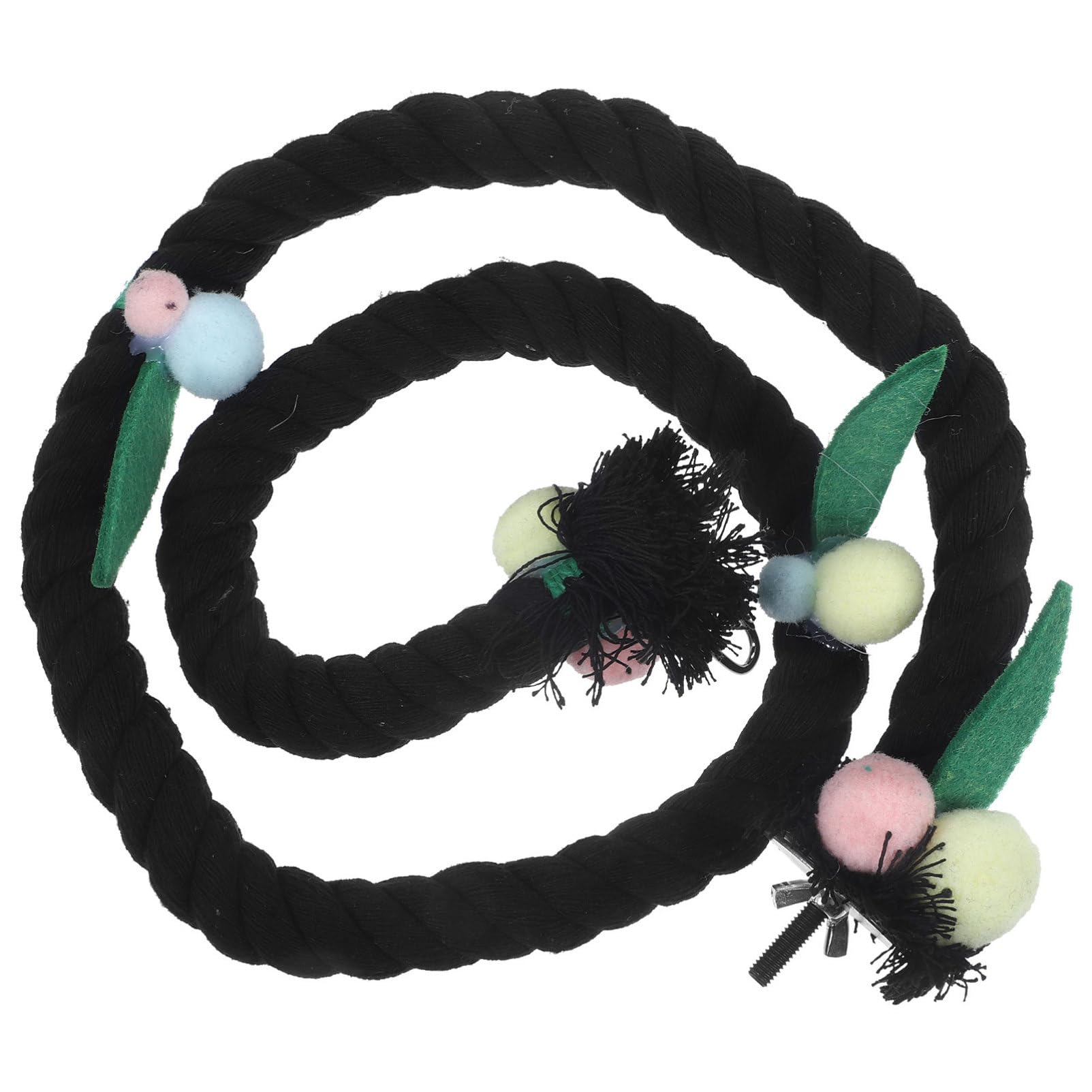 BESPORTBLE 4pièces Balancelle Corde pour Oiseaux Support pour Perroquet Accessoire De Jouet pour Cage à Oiseaux pour Grimper Et Reposer