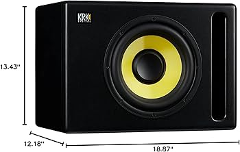 KRK S10.4 サブウーファー 10インチ モニタースピーカー用 KRKSYSTEMS10.4スタジオサブウーファーユーザーマニュアル