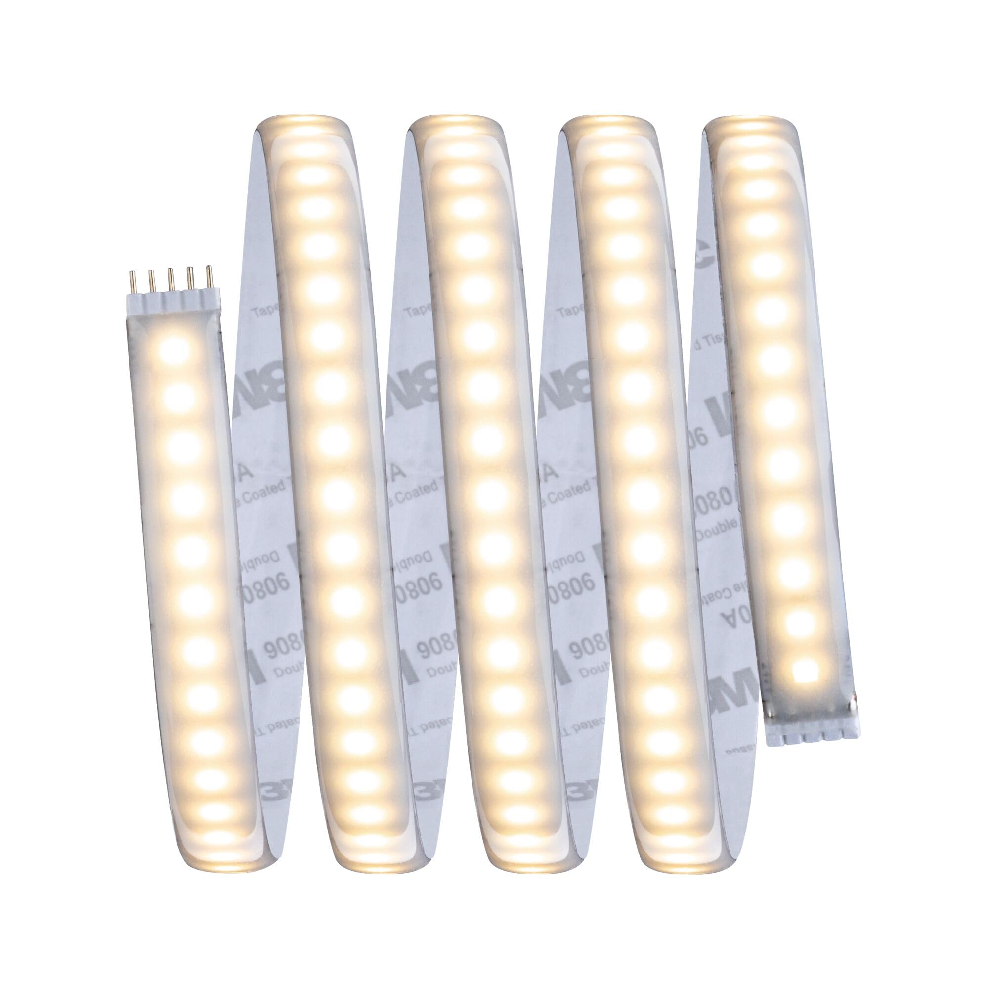 Paulmann 70672 Juego básico strip LED MaxLED 1000 15 m LED 2700 K blanco cálido tira de luces con recubrimiento 20 W 1650 lm 216 LED 230/24 V 60 VA