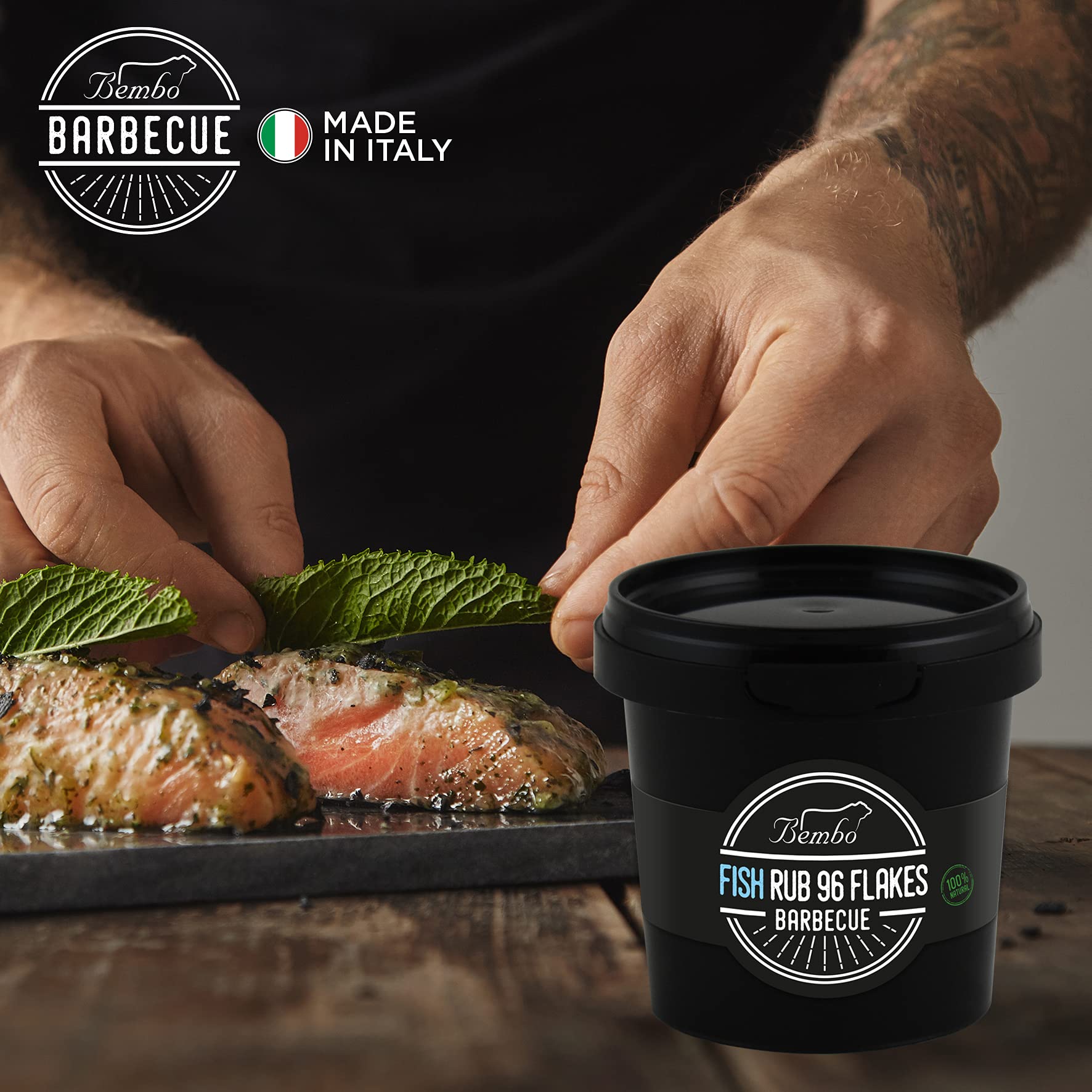Bembo - BBQ Rub - Starter Pack - Miscele di Spezie per Barbecue - Confezione Regalo - Made in Italy