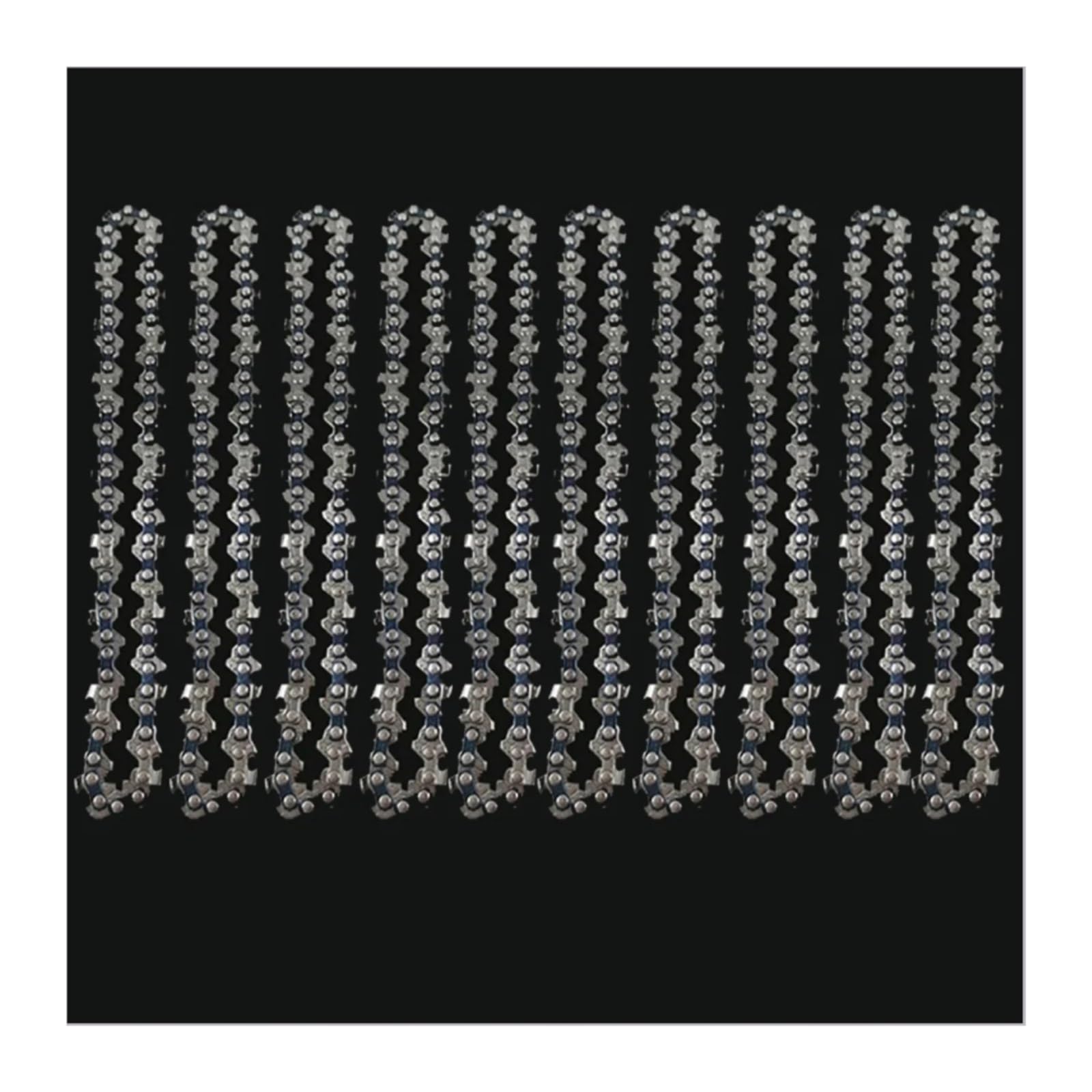 Cadenas de 4/6/8 Pulgadas y Barra guía Mini Cadenas de Acero Hoja de Sierra eléctrica Herramienta eléctrica Accesorio de Sierra Reemplazo Corte de Madera
