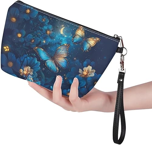 Miniatura 10 de Bolsa de cosméticos para mujer, bolsas de maquillaje grandes, bolsa de viaje para artículos de tocador, estuche impermeable, Rojo rosa