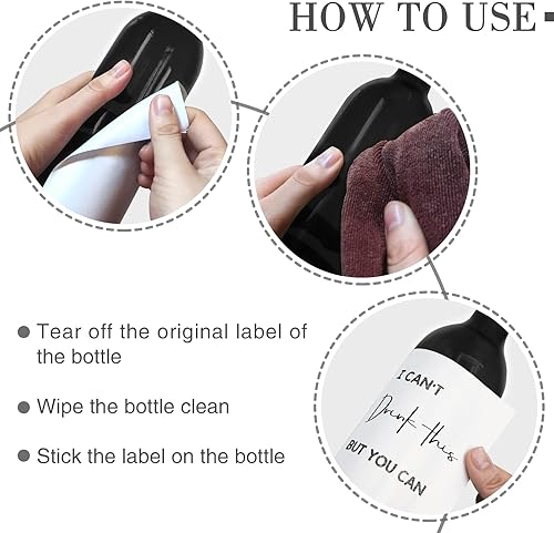 Miniatura 6 de Etiquetas de vino para anuncios de embarazo, 8 unidades ● Etiquetas de vino para anuncios de bebé, anuncio de embarazo para tías, revelación