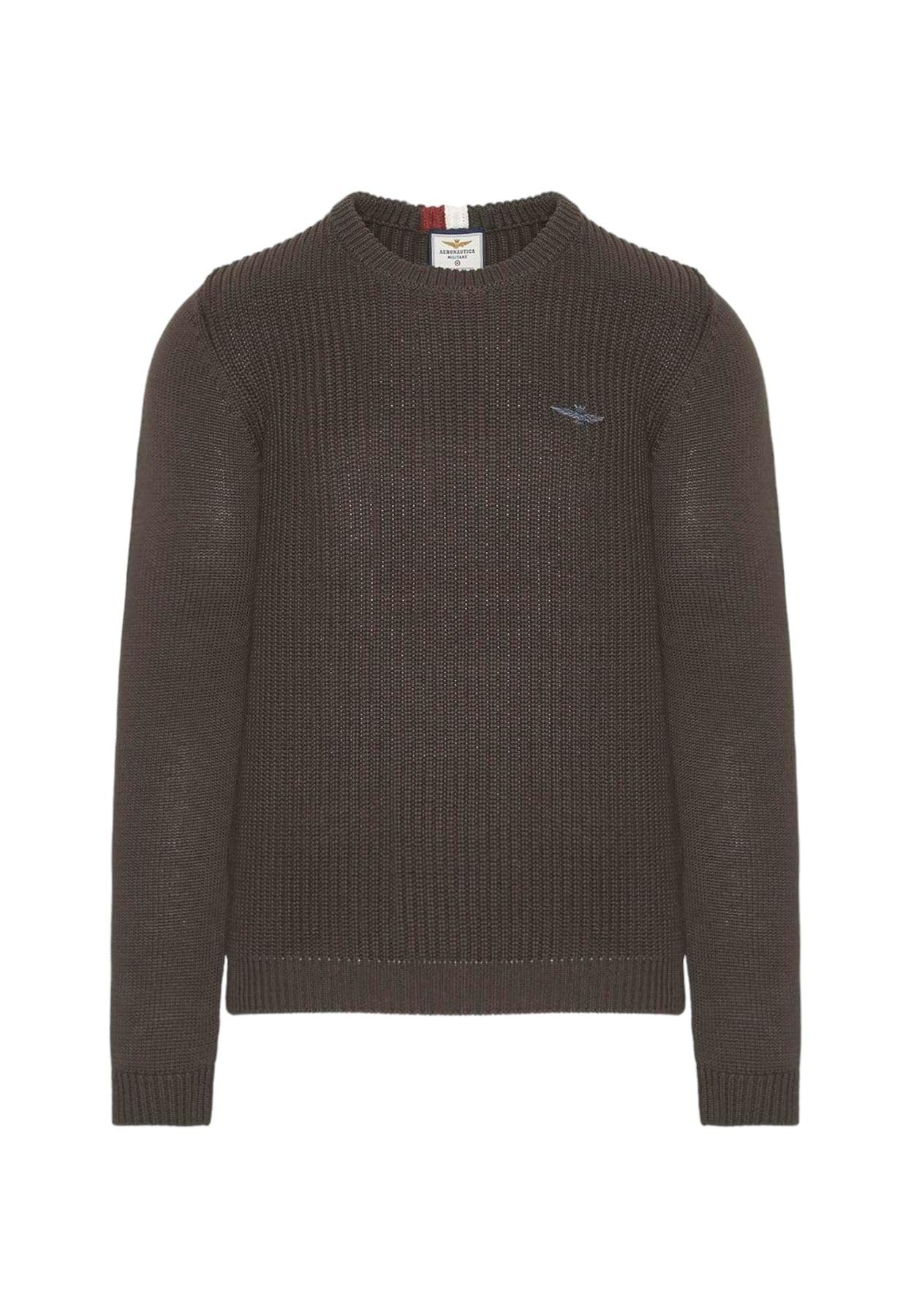Pull homme Aeronautica Militare 232MA1453L409 en maille premium - 6