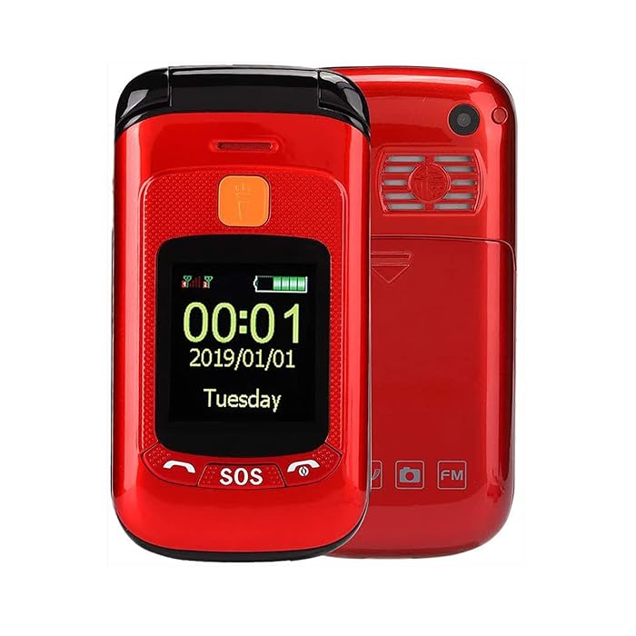 Buy Big Button Mobile Phone For Elderly, Senior Flip Mobile Phone