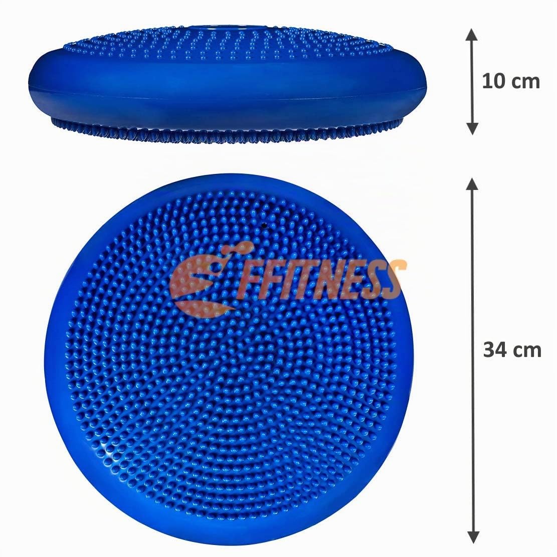 Balance Coussin Proprioceptif améliore la stabilité et l'équilibre, gonflable, PVC Anti-éclat | Accueil Fitness Yoga Pilates Réhabilitation