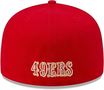New Era Men's NFL 80th Anniversary Side Patch 59FIFTY Fitted Hat