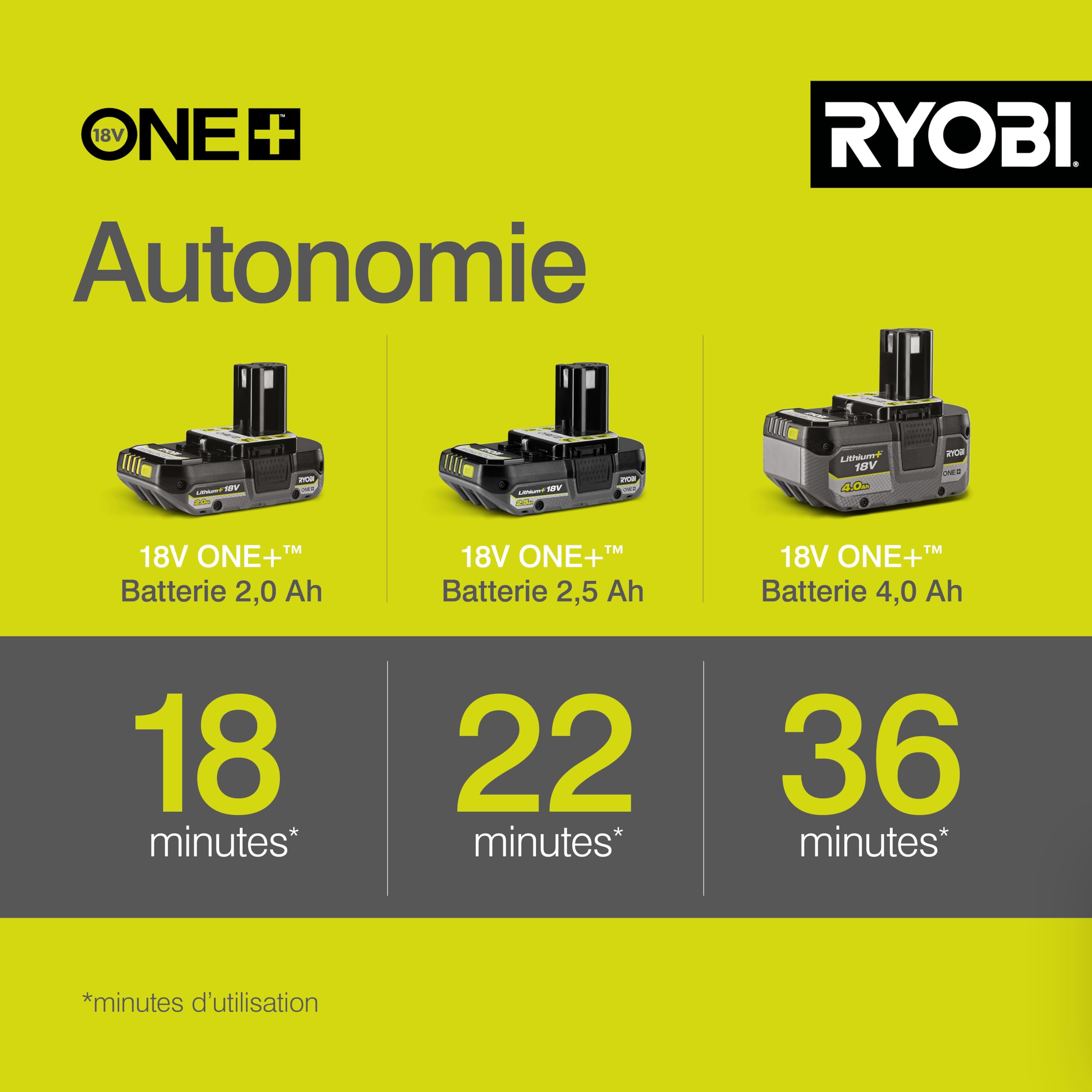 RYOBI - Taille-Haies sur Perche 18 Volts One+™ + Extension (sans Batterie) - OPT1845