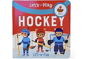 Let's Play Hockey!: A Lift-a-Flap Board Book for Baby's First Sports